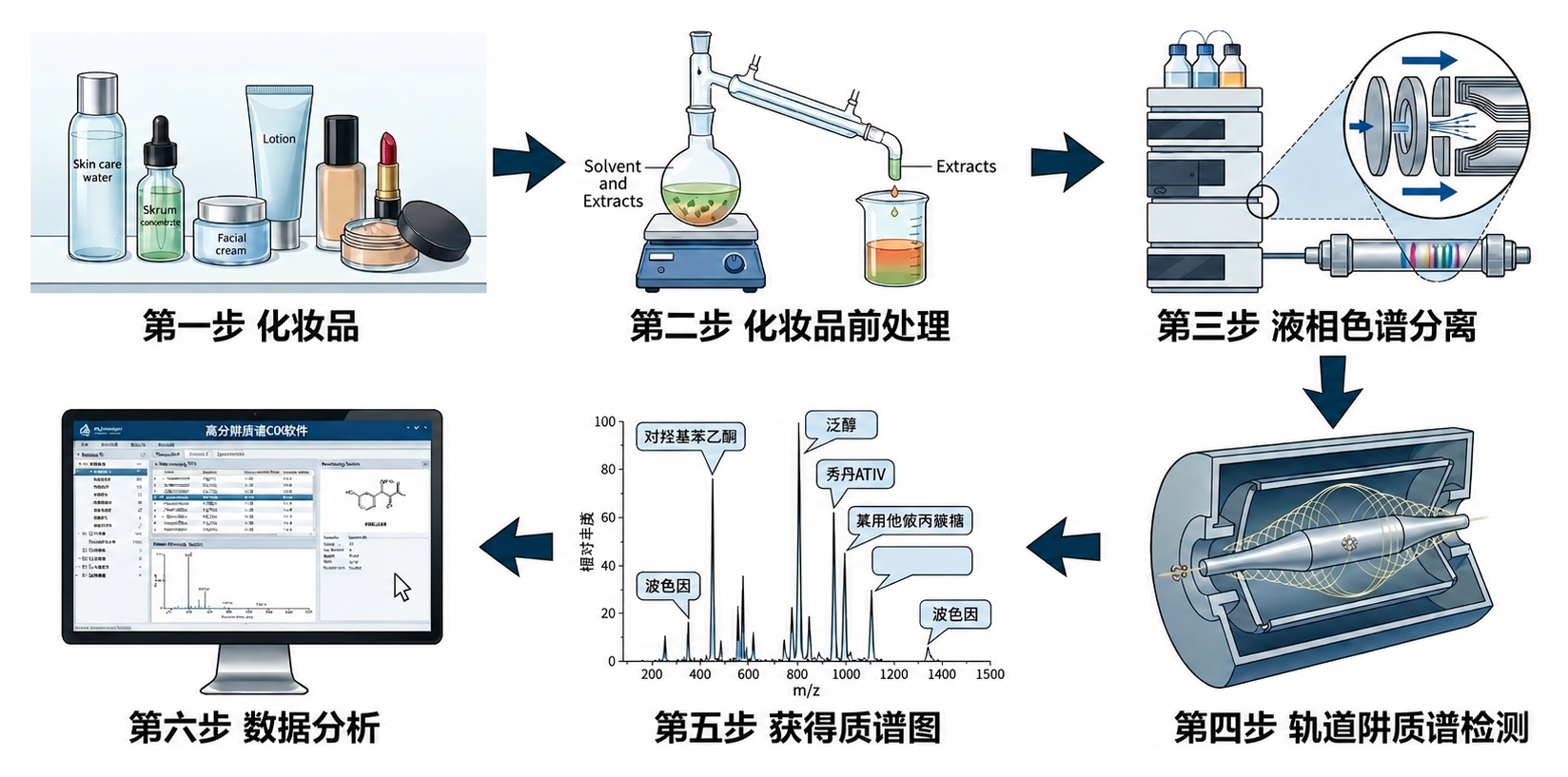 专家团队检测流程示意图